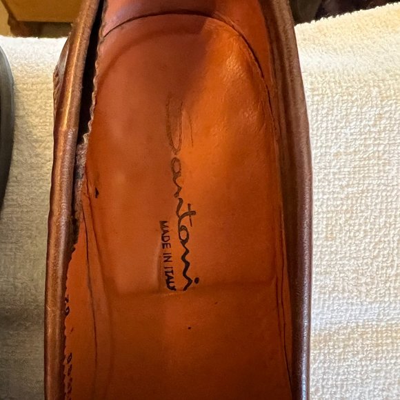 Santorini Paine Loafer Brown 9.5 D Made in Italy